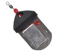 Shophubio Jaula alimentadora de carpas - Cesta alimentadora de gusanos y cesta de cebo de tierra para pesca de río, estante de cebo de pesca de plástico, accesorio de pesca de chub y barbel, 26 mm ×