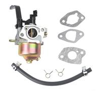 Shophubio Kit de carburador generador para Honda 3000 W 4000 W, 196 cc 212 cc pieza de repuesto de motor con línea de combustible