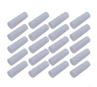 Shophubio Kit de conector recto para poste de tienda de campaña al aire libre, 20 piezas de juntas fijas de plástico para camping, senderismo, toldo o reparación de lona, compatible con ID 8.5-19 mm