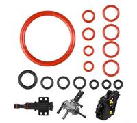 Shophubio Kit de juntas tóricas de silicona para Saeco Spidem Gaggia-máquina de café, válvula de vapor, repuesto de sello de salida de agua (10 piezas)