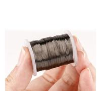 Shophubio Línea de envoltura de fibra de carbono de 1,5 m para construcción y reparación de cañas de pescar, hilo de encuadernación de 12 K para guía para fijación de anillos con pegamento epoxi (no