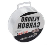 Shophubio Línea de pesca de fluorocarbono de 300 m, 0,3 mm a 0,5 mm, línea líder invisible de alta resistencia para pesca en agua dulce y salada, carbono resistente a la abrasión (0,45 mm)