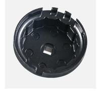 Shophubio Llave de filtro de aceite de aleación de aluminio con unidad cuadrada de 3/8 pulgadas y diseño de 14 dientes para Lexus, Toyota, para la serie Highlander para fácil acceso (cuatro negros)