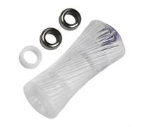 Shophubio Mango de carrete de pesca de plástico para carretes DAIWA Baitcasting, perilla de repuesto con diseño ergonómico compatible con equipos de pesca Abu Reel (morado)