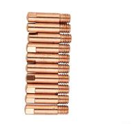 Shophubio MB15AK MIG - Juego de 10 puntas de soldadura para puntas de 0,6 a 1,2 mm con rosca M6 x 25 mm, compatibles con linternas estándar (0,6 mm)