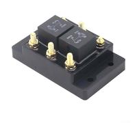 Shophubio Módulo de relé de marcha atrás hacia adelante 12V80A para RV y yate, motor impermeable IP67 de marcha atrás para relé para control de cabrestante marino, escotilla Op, protección de circuito