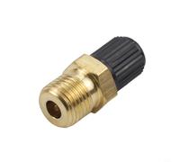 Shophubio Núcleo de válvula hexagonal de cobre puro M10x1 1/8 NPT 1/4 NPT rosca para sistema de monitoreo de presión de neumáticos de coche, bicicleta, herramienta de inflado (M10 x 1)