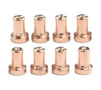 Shophubio Para consumibles cortadores de plasma, kit de repuesto de 20 piezas con boquilla de aire extendida, electrodos, copas protectoras, deflectores de remolino para CUT40 para CUT50 CUT55