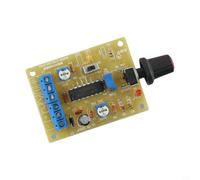 Shophubio Placa de circuito generador de funciones ICL8038 módulo generador de señal con salida de onda triangular cuadrada sinusoidal, kit electrónico de 12 V