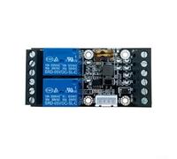 Shophubio Placa de control lógica programable FX1N-06MR, módulo de control industrial PLC con salida de relé, AD/DA de 12 bits, soporta desarrollador GX y Works2, ancho (A)