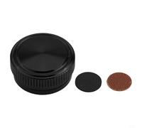 Shophubio Pomo de freno mecánico para carretes de metanio, repuesto de ajustador de tensión de carrete de aluminio (placa S), compatible con carretes de la serie Metanium (negro)