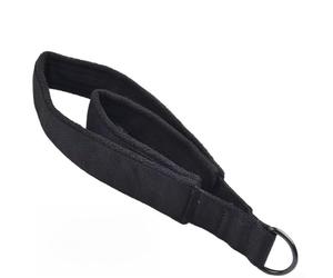 Shophubio Reformer - Correas de pie con doble bucle y anillos en D, correas de resistencia para pilates en cincha de algodón y forro polar, paquete de 2