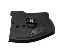 Shophubio Regulador de motosierra de plástico y cubierta de borde para motosierras eléctricas de 12 pulgadas - Accesorio tensor de cadena con ajuste seguro, 102 x 137 mm, color negro