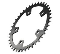 Shophubio Road For Bike Chainring 110BCD 5 Bolt Narrow Wide Single Chainwheel for 9 10 11 Speed, For CNC Aluminum Alloy For Chainring - 36T 38T 40T Options (40T)