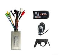 Shophubio S800 - Kit de instrumento y controlador LED para bicicleta eléctrica con onda sinusoidal trimodo de 17 A, 26 A, 30 A, compatible con motores de 24 V 36 V 48 V Hall/Non-Hall (17 A)