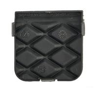 Shophubio Tapa de gancho de remolque trasero negro para Ford Focus MK3 Hatchback 2010-2016, ojo de remolque, tapa de punto de recuperación de parachoques, OE BM51 A17K922 AB