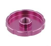 Shophubio Tapa superior de horquilla de suspensión delantera para bicicleta de montaña y carretera, cubierta de aleación de aluminio, protector de tapa de horquilla delantera, protección de sello de