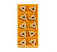 Shophubio TNMG160408R-S - Juego de insertos de carburo para torneado CNC de acero inoxidable y hierro inoxidable, herramienta de torno industrial, puntas de alta resistencia al desgaste
