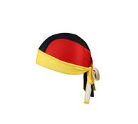 ShopINess Gorro Bandana de Ciclismo Deportivo Transpirable Unisex para Ciclismo Correr Bicicleta Debajo del Casco Banderas (Alemania)