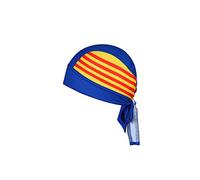 ShopINess Gorro Bandana de Ciclismo Deportivo Transpirable Unisex para Ciclismo Correr Bicicleta Debajo del Casco Banderas (Catalunya)