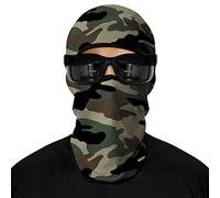 ShopINess Pasamontañas Unisex Adultos Camuflaje Militar para Moto Deportes Aire Libre y Actividades Outdoor Camuflaje (Camuflaje Clásico)