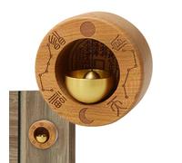 Shopkeepers Bell, Diagram , Magnetic Ring, Wooden Brass , Bass Door Reminder, Front Door Ornaments, Door Open Reminder, Brass With Magnet, Traditional Shop Bell