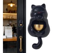 Shopkeepers Bell for Door Opening, Magnetic Wood with Brass Bell, Easy to Install Doorbells | Entry Alerts Chime When Door Open for Store Shop Cafe Office Gallery School Daycares