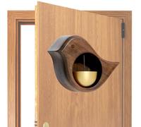 Shopkeepers Bell Wood,Bird-Shaped Magnetic Home Garden Efficient Welcome Wind Chime | Decorative Design Suction Store Entrance Alert Refrigerator Magnets, Door Chime Magnet