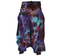 SHOPOHOLIC FASHION Hippy Coloridos Tie-Dye Holgado Pantalones Harén, Holgado Pantalones - tyedye 21, One Size