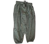 SHOPOHOLIC FASHION Infantil Hippy Harén Holgado Boho Pantalones Hippy Coloridos Infantil Retro Cómodo Pantalones - Liso Verde, Large