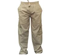 Shopoholic Fashion - Pantalones cargo para hombre Gris gris 3XL