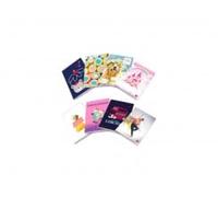 SHOPPARE - Paquete de 10 maxi cuadernos Pigna - Surtidos para niña, 42 hojas de reatura - A, primer - segundo grado.