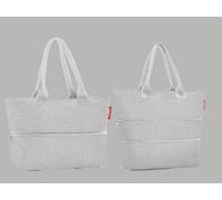 reisenthel shopper e1 - Bolsa de gran volumen fabricada en tejido de poliéster de alta calidad, Couleur:sky rose