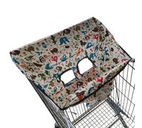 Shopping Cart Cover - Adorable Pattern High Chair Cover, Seat Protection, Portable Kids, Child Seat Guard For Shopping Carts, Highchairs, Swings, Kid Feeding, Soft Washable Protector | Inicio Viajes