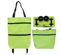 Shopping Trolley, Shopping Trolley Wheels, Folding Bag with Rubber Wheels Foldable Cart Oxford Cloth Bags Reusable,Foldable Shopping Trolley,Trolley Bags Shopping Bag For Supermarket