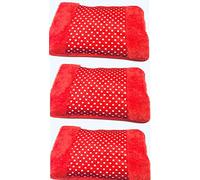 ShoppyLandia Tris Bolsa de agua caliente Boule eléctrica calentador, paquete de 3
