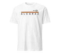 Shopsphère DISTRIBUTION Camiseta Carlos Alcaraz | Camiseta Tenis Alcaraz | Carlos Tenis | Carlos Alcaraz, Blanco, Medium
