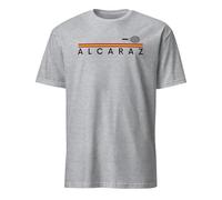 Shopsphère DISTRIBUTION Camiseta Carlos Alcaraz | Camiseta Tenis Alcaraz | Carlos Tenis | Carlos Alcaraz, Gris (Sport Grey), Medium