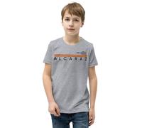 Shopsphère DISTRIBUTION Camiseta Enfant | Camiseta Carlos Alcaraz | Camiseta Tenis | Alcaraz, Athletic Heather, Small
