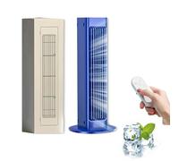 Shoptac Breezamax, Bladeless Portable Air Conditioner, Beat the Scorching Heat & Humidity - Instantly, Bladeless Cooling Technology, Quiet Operation (Blue,Charging model)