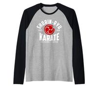 Shorin-Ryu Karate Do Artes Marciales Japón Okinawa Camiseta Manga Raglan