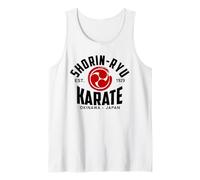 Shorin-Ryu Karate Do Artes Marciales Japón Okinawa Camiseta sin Mangas
