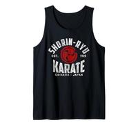 Shorin-Ryu Karate Do Artes Marciales Japón Okinawa Vintage Camiseta sin Mangas