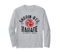 Shorin-Ryu Karate Do Artes Marciales Japón Okinawa Vintage Manga Larga