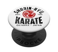 Shorin-Ryu Karate Do Artes Marciales Japón Okinawa Vintage PopSockets PopGrip Adhesivo