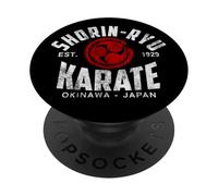 Shorin-Ryu Karate Do Artes Marciales Japón Okinawa Vintage PopSockets PopGrip Adhesivo
