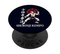 Shorinji Kempo Artes Marciales Japonés Kanji Dojo Entrenamiento Gi PopSockets PopGrip Adhesivo