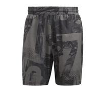 adidas Pantalones Cortos para Hombre (1/4) Club Graphshort, Grey Five/Black/Carbon, HS3243, XL7