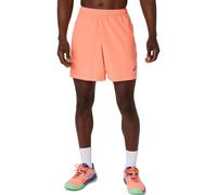 Pantalones de Pádel ASICS Padel Court 7In Short Hombre Negro/Azul Cobalto S