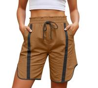 Short Blanco Mujer De Vestir Vaqueras Blancas Marino Deportiva Compresion Ajustados Blanca Rodilla Gordita Outfits Baja Holgado Comodos Multibolsillos Carpintero Red Flojo Oficina Pechera
